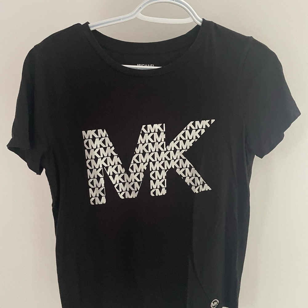 Michael Kors Black Short Sleeve Tee
